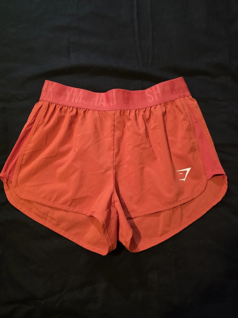 Gymshark Women’s Red Athletic Running Shorts